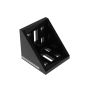 Corner bracket 6060 black