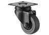 Swivel castor wheel 50mm black plate